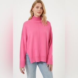 FRENCH CONNECTION Babysoft River knits mock neck sweater. Size S